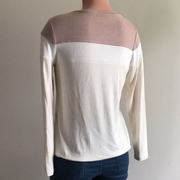 Laurie Felt Fuse Modal Color Block Long-Sleeve Tee Shirt - Picture 4 of 4